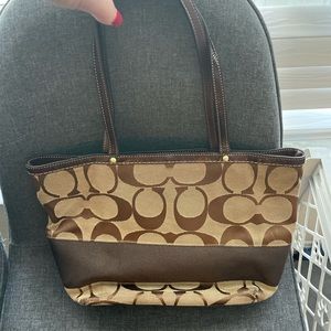 Coach hangbag - authentic but used